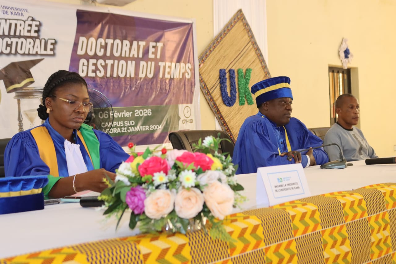 L'université de kara lance sa rentrée doctorale 2025-2026