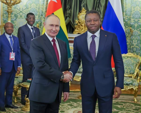 3e Sommet Russie-Afrique: Le Président du Conseil Faure Gnassingbé est à Moscou 